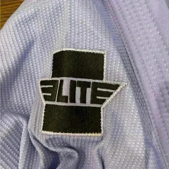 COPY - nwt Elite purple womens jui jitsu kimono Sz F3 TOP ONLY - Picture 9 of 11